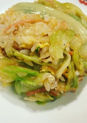 シャキッとレタスチャーハン-レシピのメイン写真