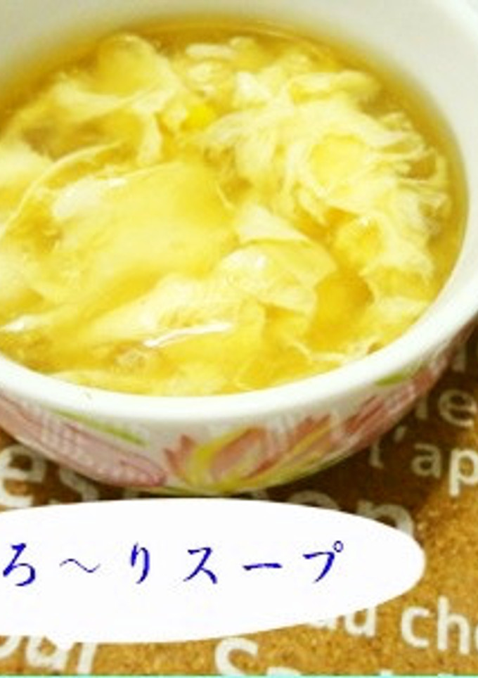 簡単とろ～りスープ-レシピのメイン写真