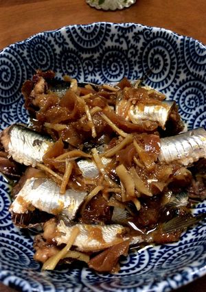骨まで美味しい!簡単イワシの梅生姜煮♪-レシピのメイン写真