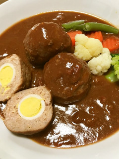 俺流!簡単本格的な煮込みスコッチエッグ-レシピのメイン写真
