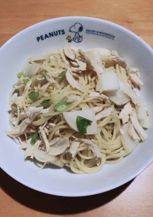 かぶとささみのレモンペッパーパスタ-レシピのメイン写真