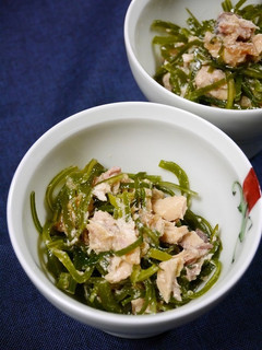 簡単小鉢!サバと昆布の梅和え-レシピのメイン写真