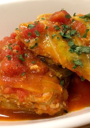 キャベツとひき肉のトマト煮-レシピのメイン写真