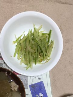 冬瓜の皮のきんぴら-レシピのメイン写真