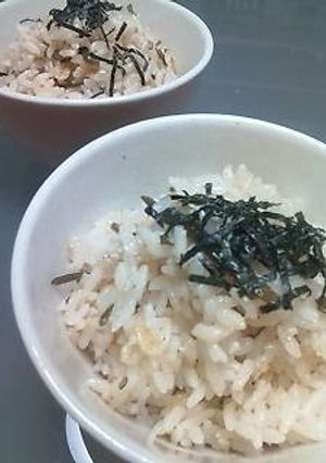 塩昆布と桜えびの炊き込みご飯-レシピのメイン写真