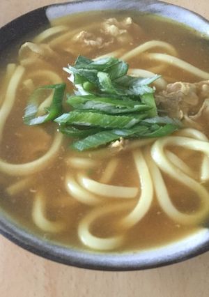 簡単！お鍋1つで1人前カレーうどん-レシピのメイン写真