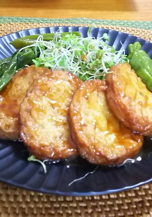 薩摩揚と獅子唐甘辛煮-レシピのメイン写真