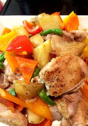 ピリ辛!鶏肉の唐辛子炒め-レシピのメイン写真