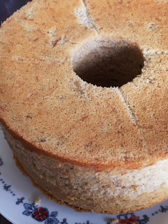 全粒粉使用 バナナシフォンケーキ-レシピのメイン写真