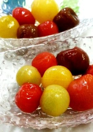 プチトマトの酢漬け-レシピのメイン写真