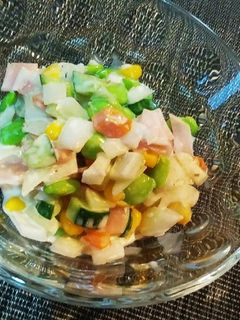 コロコロ野菜のサラダ‼️-レシピのメイン写真