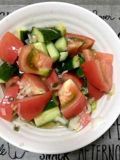 きゅうりとトマトのナムル-レシピのメイン写真