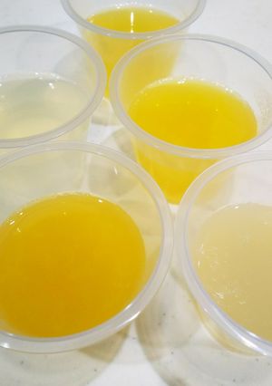 離乳食☆赤ちゃんジュースで寒天ゼリー-レシピのメイン写真
