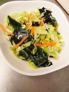 キャベツとワカメのナムル風-レシピのメイン写真