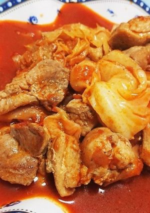 簡単☆鶏肉のトマト煮込み-レシピのメイン写真