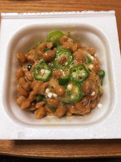 納豆にプランワン☆②Wねばねばオクラ納豆-レシピのメイン写真