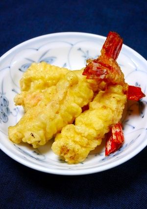 簡単！赤海老天-レシピのメイン写真