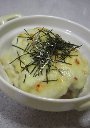 餅入り☆簡単ハンバーグラタン♪-レシピのメイン写真