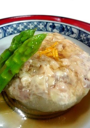 鴨たたきの冬瓜釜ラップ蒸し-レシピのメイン写真