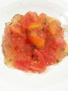 夏にピッタリ‼トマトのお浸し冷やしゼリー-レシピのメイン写真