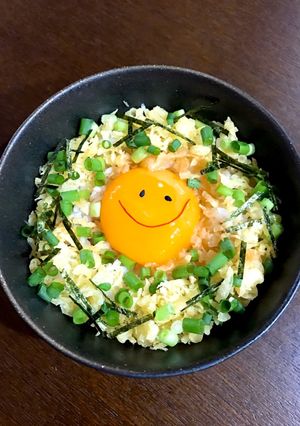 困った時に子供ウケする可愛い卵かけご飯♡-レシピのメイン写真