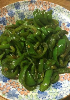 とってもシンプル☆ピーマンの甘辛煮-レシピのメイン写真
