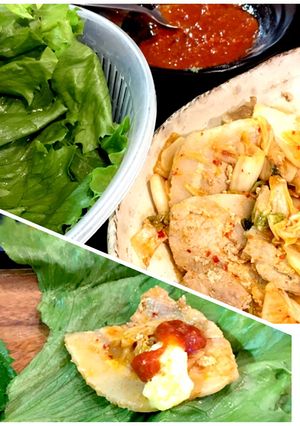 韓国料理屋さんのサムギョプサル-レシピのメイン写真