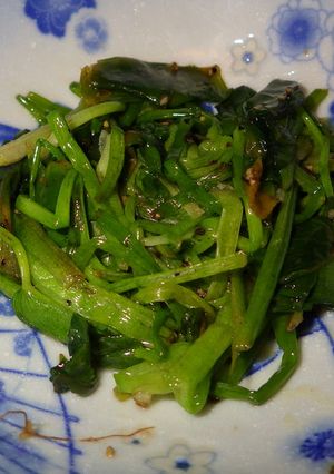 コナギ炒め-レシピのメイン写真