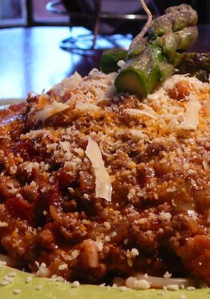 とろとろチーズのミートスパゲッティ-レシピのメイン写真