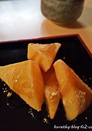 ダイエット♪くずもち風こんにゃく-レシピのメイン写真