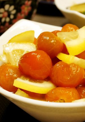 ミニトマトのはちみつレモンマリネ-レシピのメイン写真