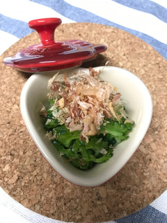 【超簡単】塩もみゴーヤ-レシピのメイン写真