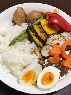 カフェ風お野菜ゴロゴロカレー-レシピのメイン写真