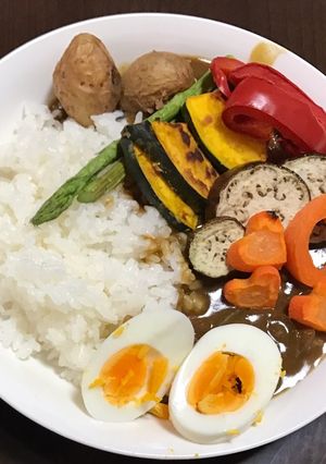 カフェ風お野菜ゴロゴロカレー-レシピのメイン写真