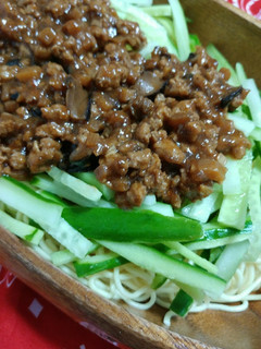 肉みそたっぷり☆ジャージャー麺!-レシピのメイン写真