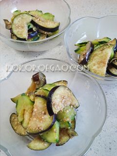 茄子と胡瓜の胡麻和え-レシピのメイン写真