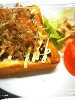 お好み焼き風トースト-レシピのメイン写真