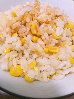 香り豊か✨バターしょうゆコーンご飯✨-レシピのメイン写真