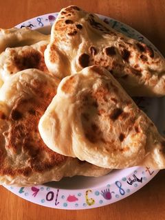 フライパンでチーズナン-レシピのメイン写真