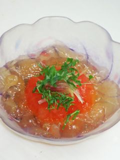 冷やしトマトのゼリー寄せ-レシピのメイン写真