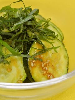 ベジ♪ズッキーニのみそ炒め-レシピのメイン写真