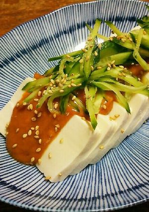 簡単！坦々冷奴-レシピのメイン写真