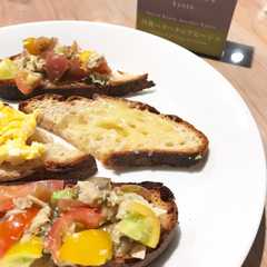 缶と野菜でおしゃれ!時短!ブルスケッタ＊-レシピのメイン写真