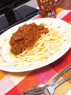 簡単!ミートソース-レシピのメイン写真