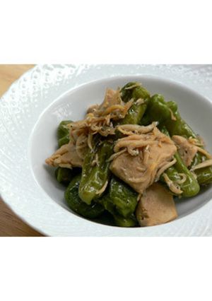 シシトウと高野豆腐のしらす干し煮-レシピのメイン写真