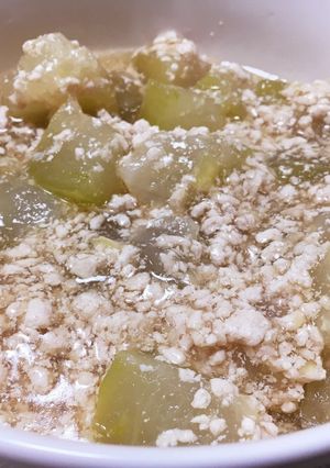 冬瓜と鶏ひき肉のあんかけ-レシピのメイン写真