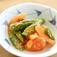 トマトとオクラのナムル