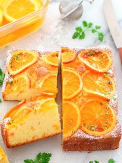 しっとりふわふわ*オレンジケーキ-レシピのメイン写真