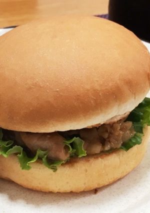 焼肉バーガー-レシピのメイン写真