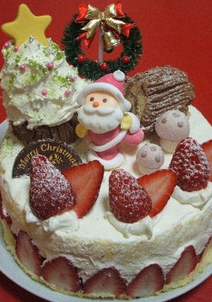 クリスマスケーキ2006♪-レシピのメイン写真